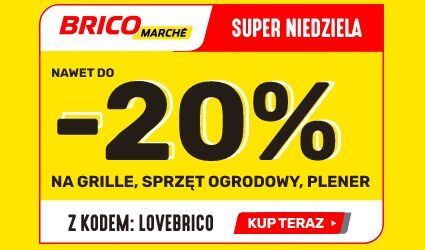 Super Niedziela z rabatem do 20%!