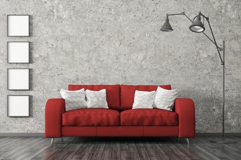 Beton na ścianie beton na ścianie