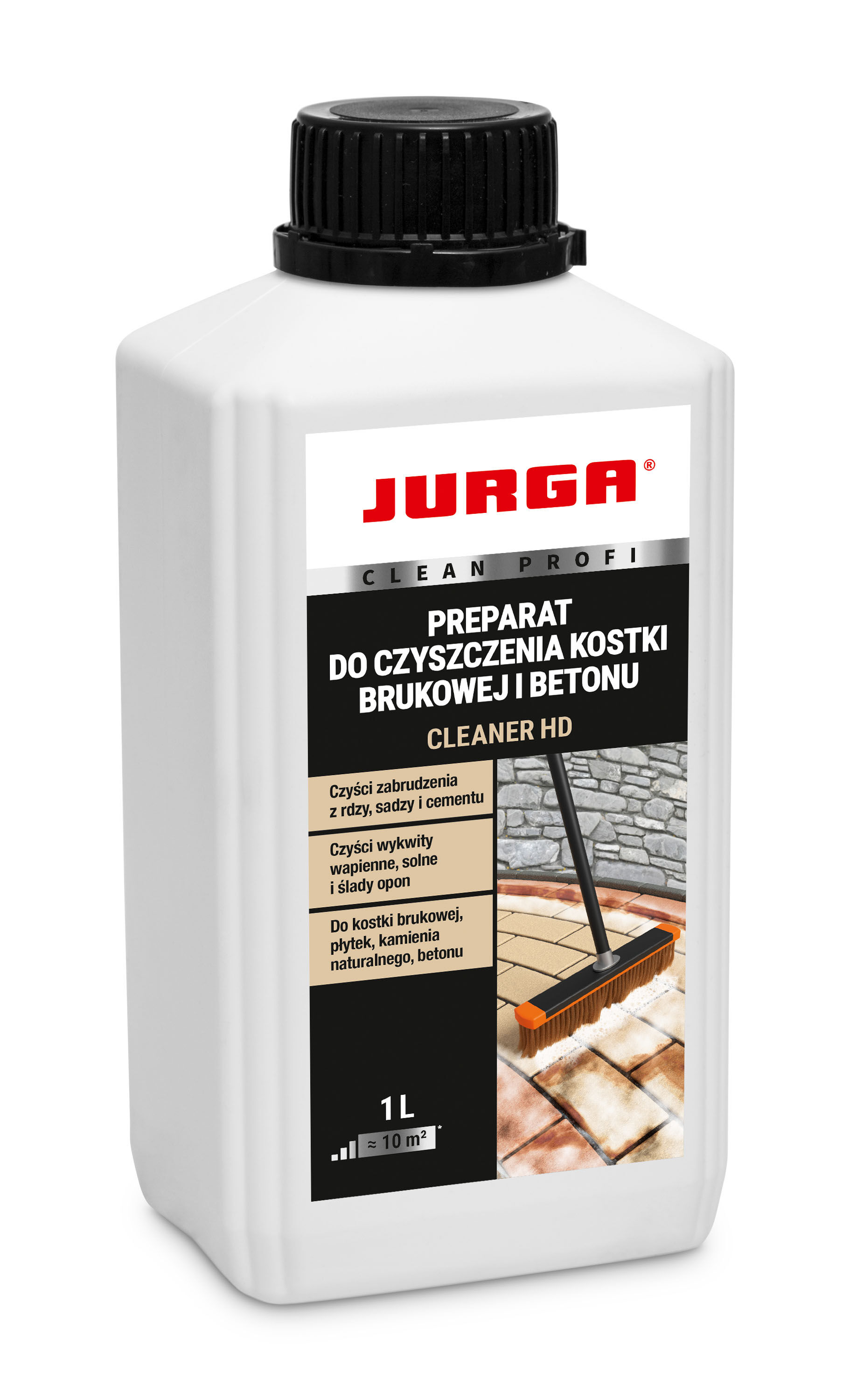Preparat do czyszczenia betonu CLEANER HD 1 l JURGA