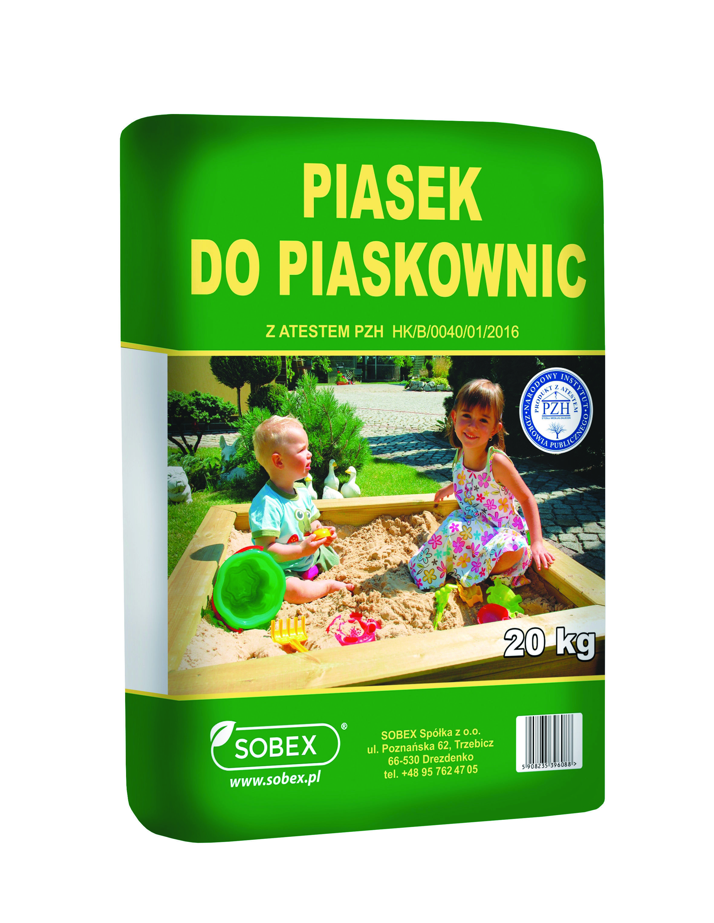 Piasek do piaskownicy w worku 20 kg sprawdź na