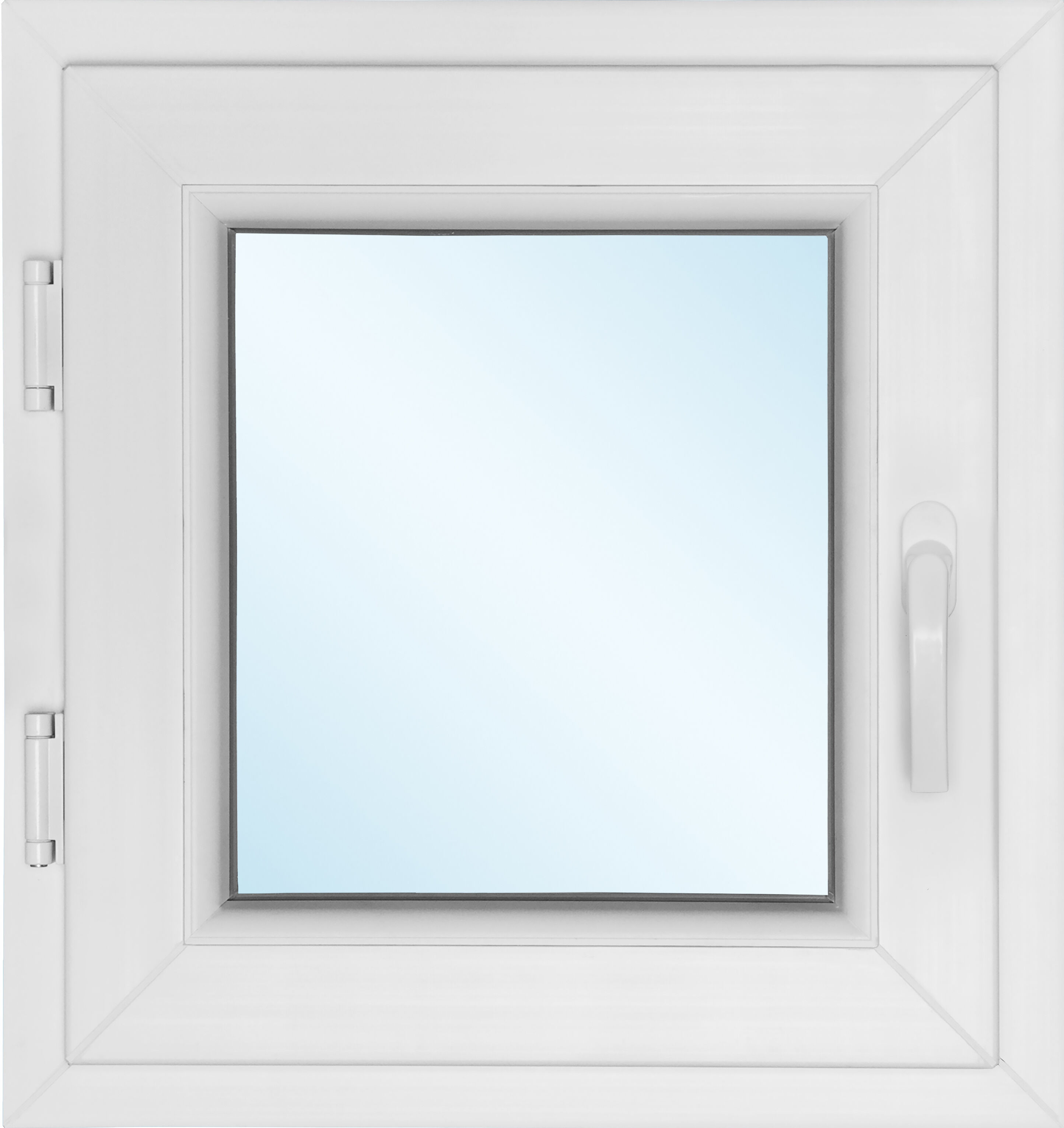 Okno PVC 565 cm x 535 cm uchylne DWG