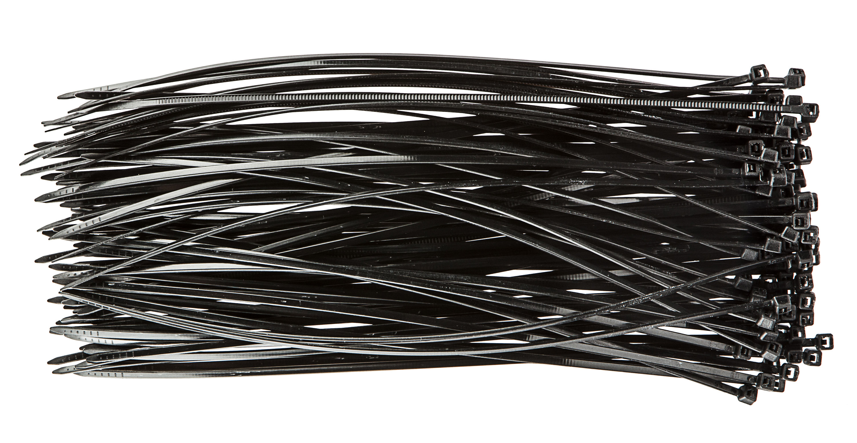 Fischer 543926 Fascetta Fermacavo 2,5x200 Mm | 100 Pezzi Verde Nylon Resistente UV Per Fissaggio Cavi E Tubi