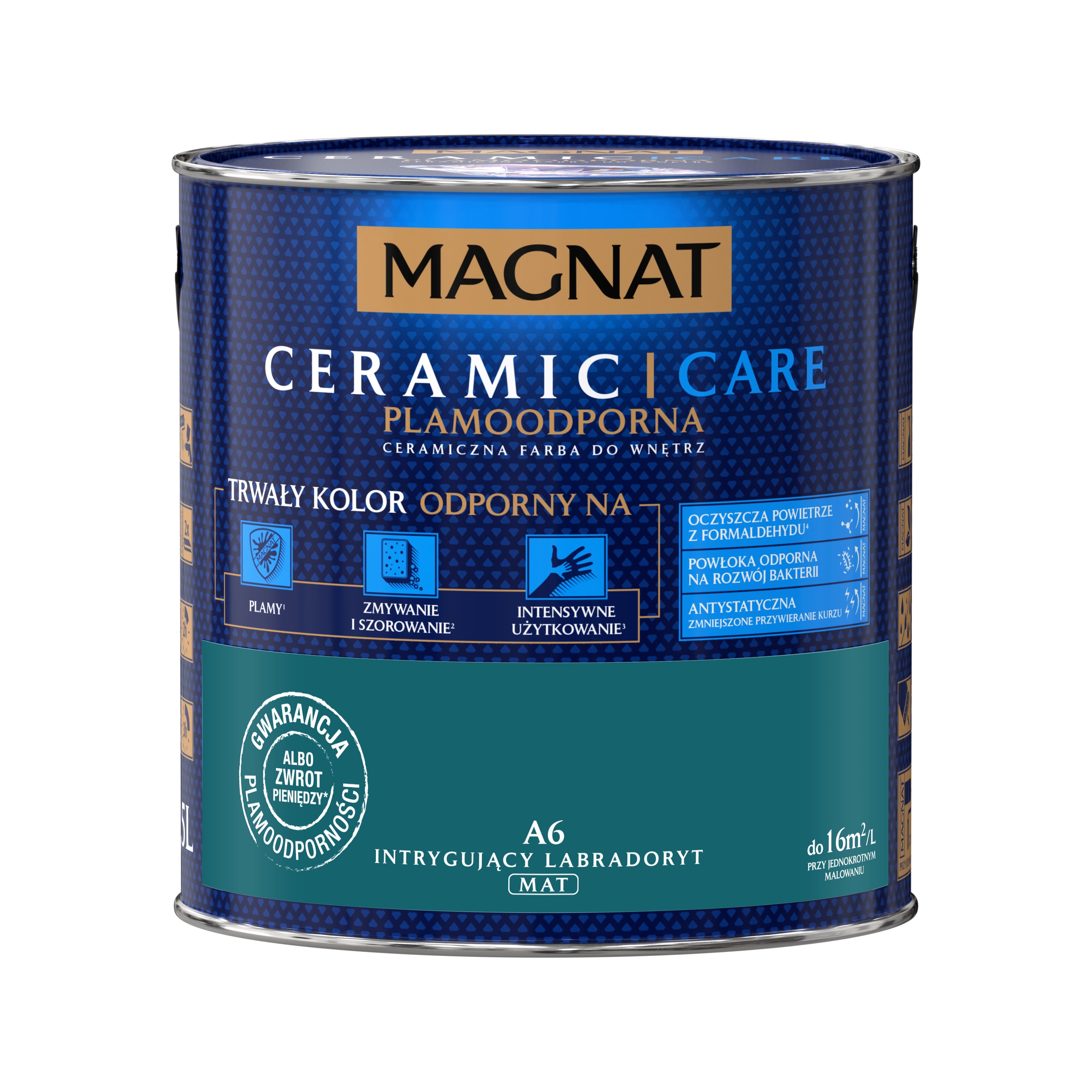 Farba ceramiczna MAGNAT Ceramic Care intrygujący labradoryt A6 2,5 l