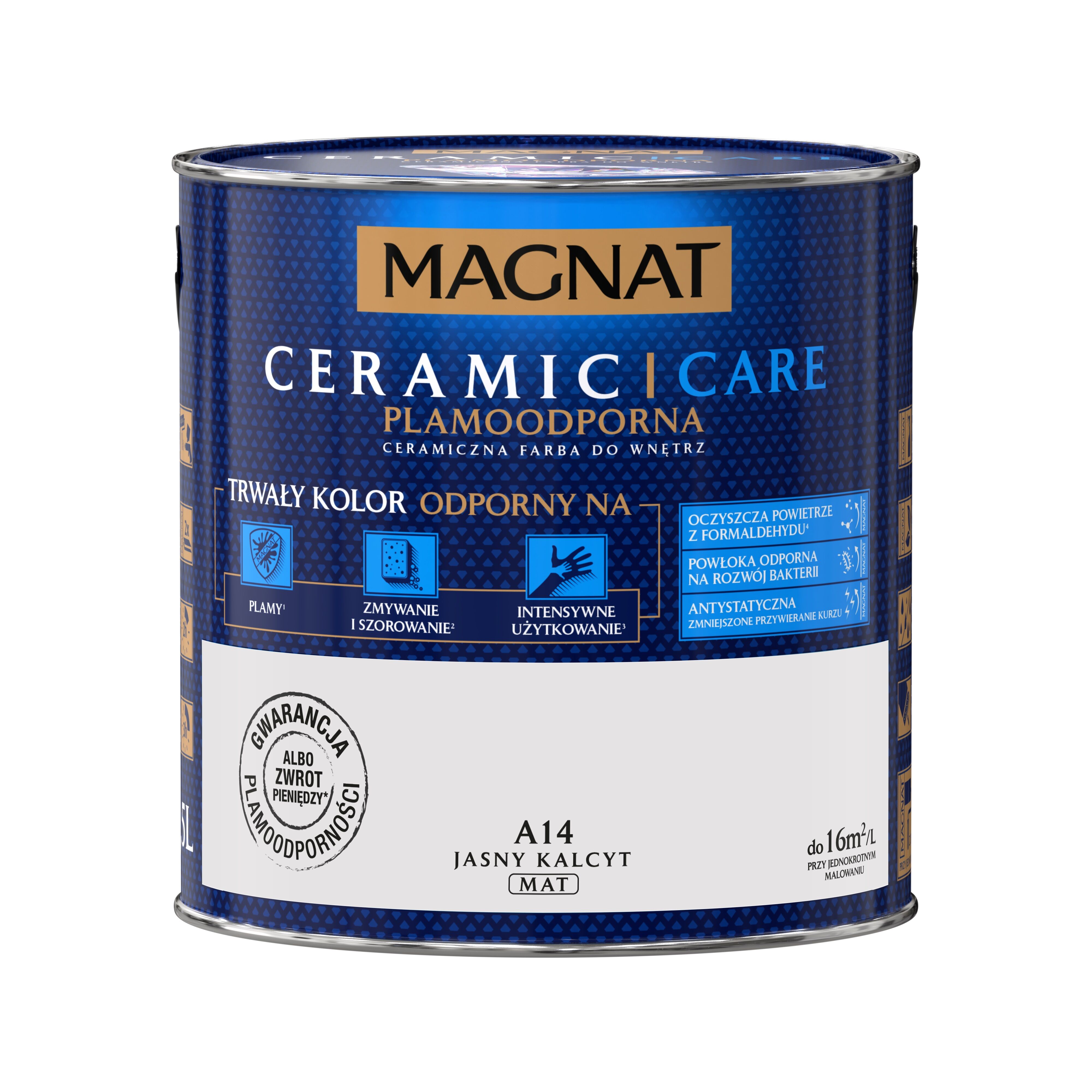 Farba ceramiczna MAGNAT Ceramic Care jasny kalcyt A14 2,5 l