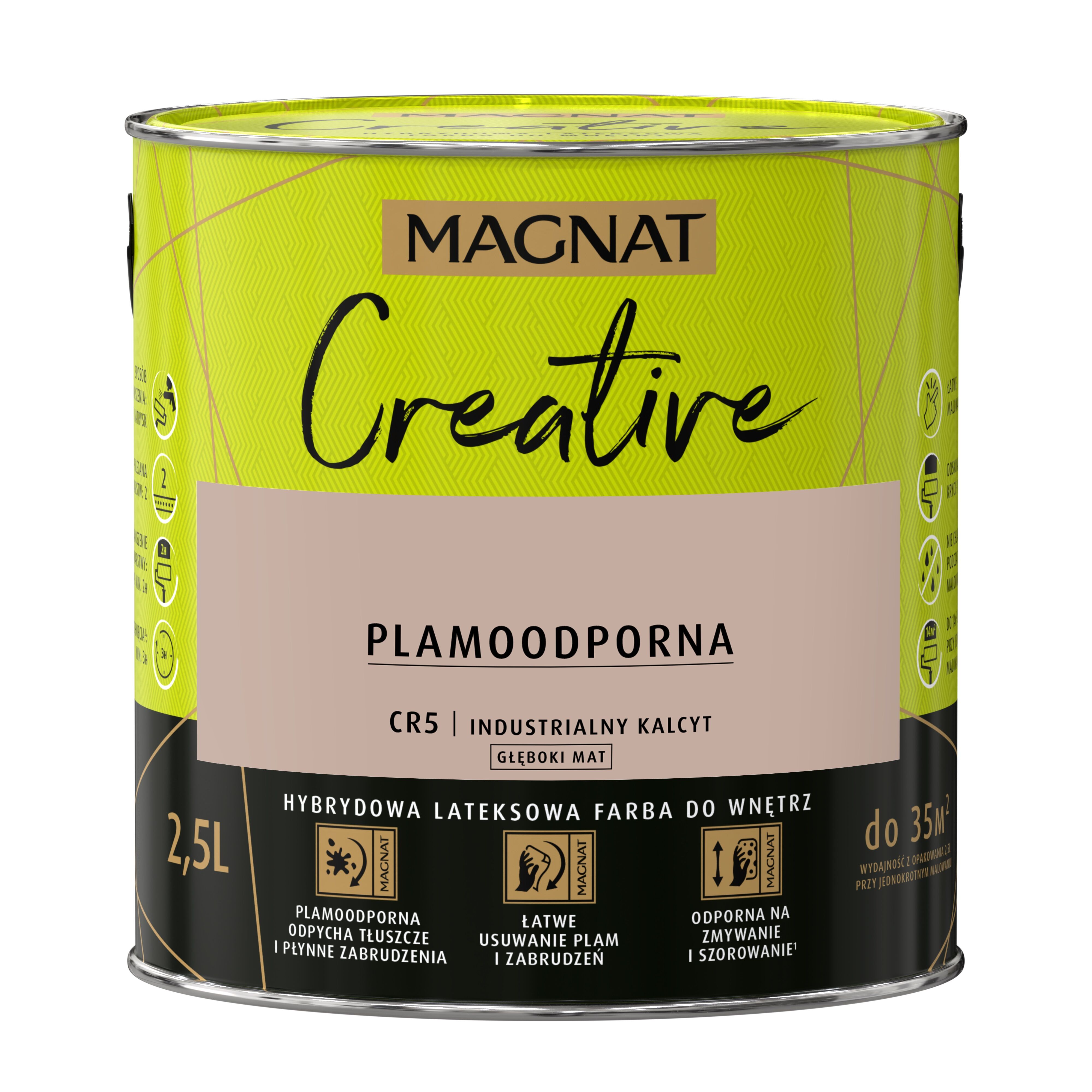 Farba Lateksowa MAGNAT Creative Industrialny Kalcyt 2 5 L Bricomarche pl farba-lateksowa-magnat-creative-industrialny-kalcyt-2-5-l-bricomarche-pl