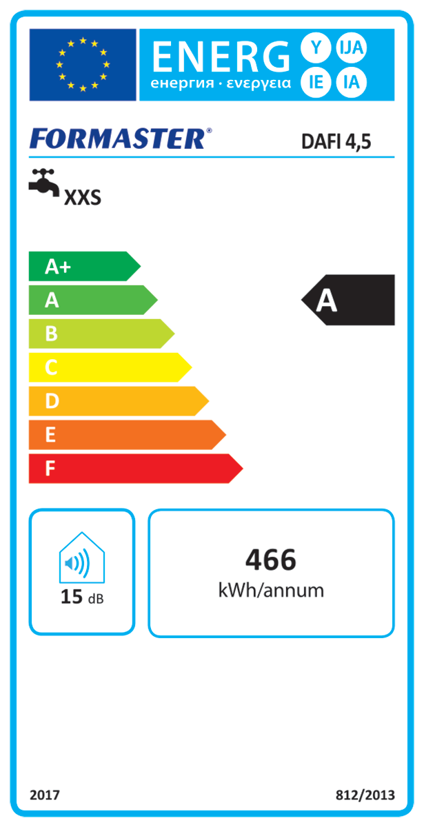 Ogrzewacz wody 4,5 kW przyłączem DAFI