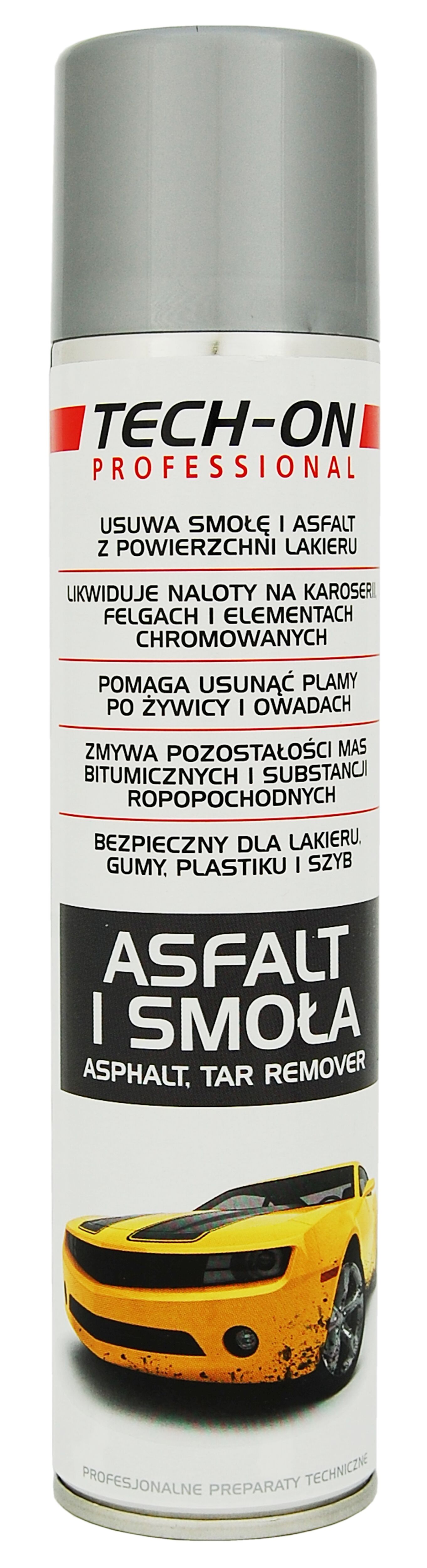 Preparat do usuwania asfaltu i smoły ASFALT I SMOŁA 300 ml TECH-ON ...