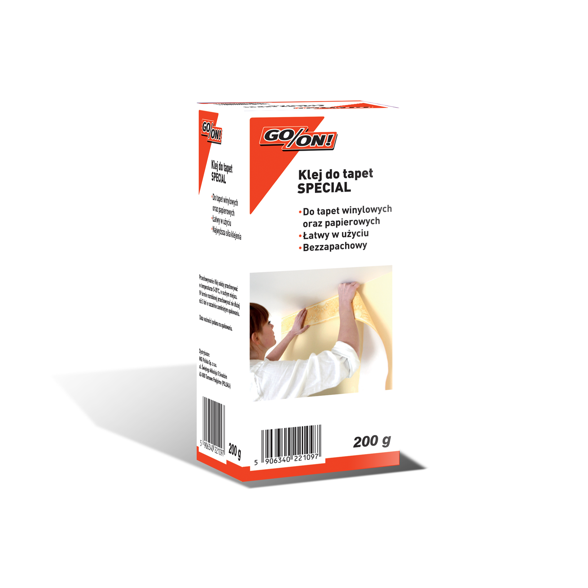 Klej Do Tapet Domowej Roboty Klej do tapet special GO/ON! 200 g - Bricomarche.pl