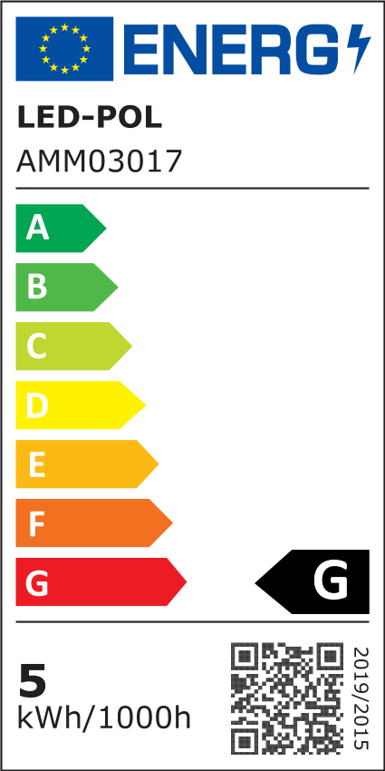 Żarówki LED AMM-E14-C30-5W-WW-TRIO 3 szt.