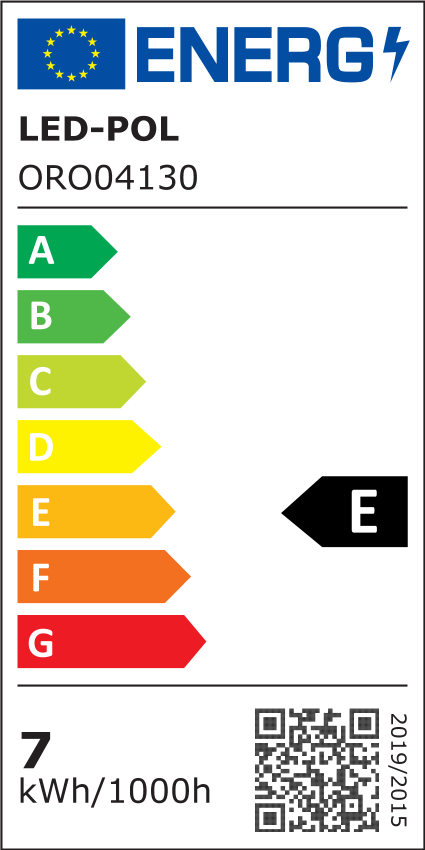 Żarówka LED ORO-E27-FL-CLARO-7W-DW