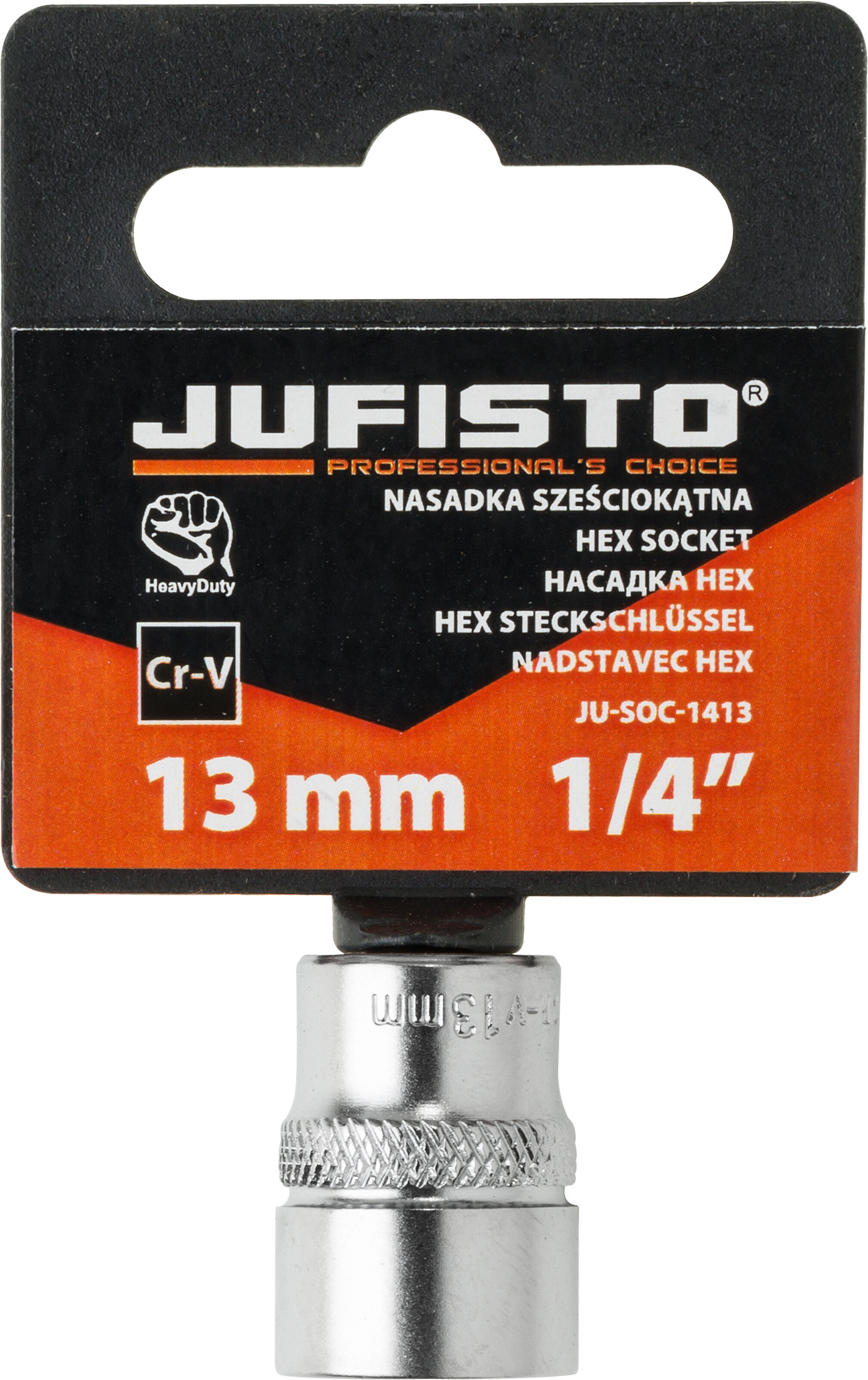 Nasadka sześciokątna 13 mm 1/4" Jufisto - Bricomarche.pl