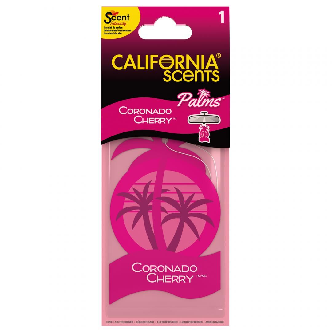 Zawieszka zapachowa palma Coronado Cherry CALIFORNIA SCENTS