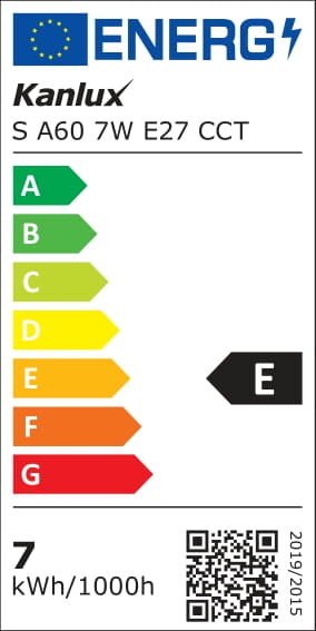 Żarówka smart LED Wi-Fi S A60 7 W E27 CCT