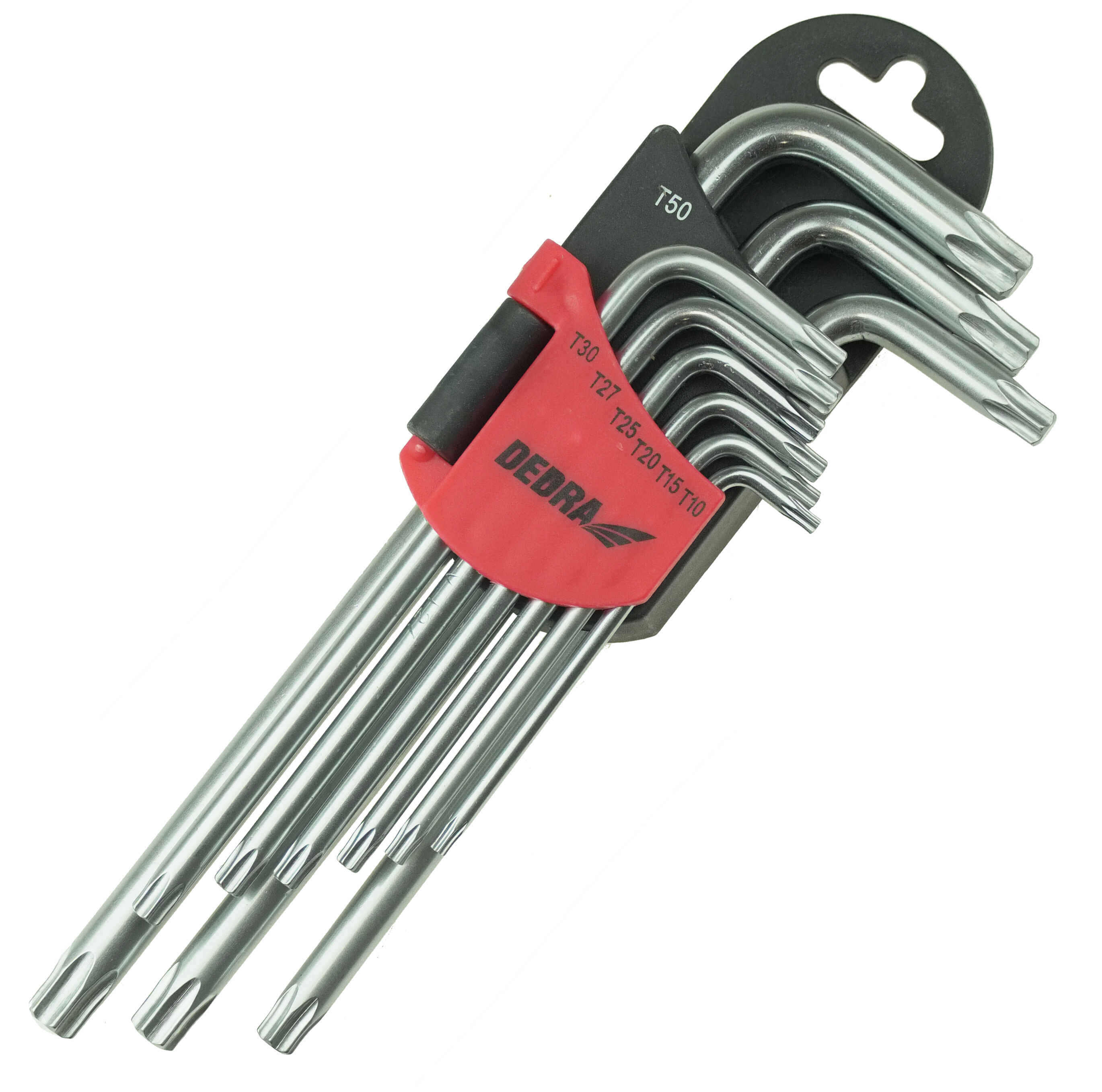 BGS 809 | Winkelschlüssel-Satz | kurz | T-Profil (für Torx) mit Bohrung BGS 809 | Winkelschlüssel-Satz | kurz | T-Profil (für Torx) mit Bohrung
