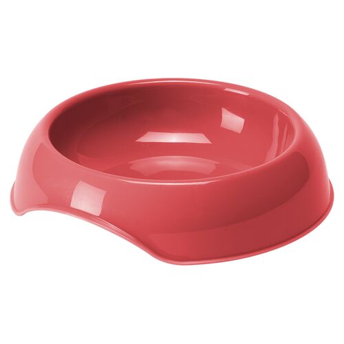Miska plastikowa gusto 0,2 l 15x15x4 cm koral MODERNA