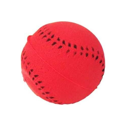 Piłka 40 mm baseball czerwona