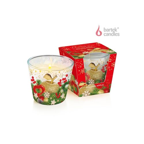 Świeca zapachowa w szkle Christmas Eve 115 g golden apple