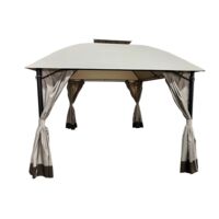 Pawilon 3 x 4 x 2,8 m beżowy