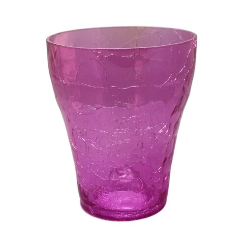 Osłonka szklana storczyk 15 cm kielich róż CERMAX