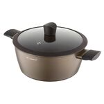 Garnek aluminiowy Cava z pokrywką 28 cm 6,4 l