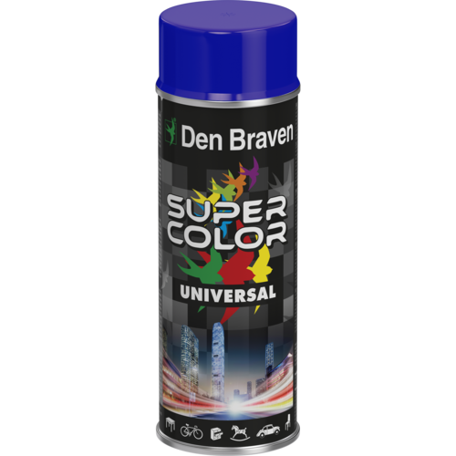 Lakier w aerozolu uniwersalny 400 ml granatowy