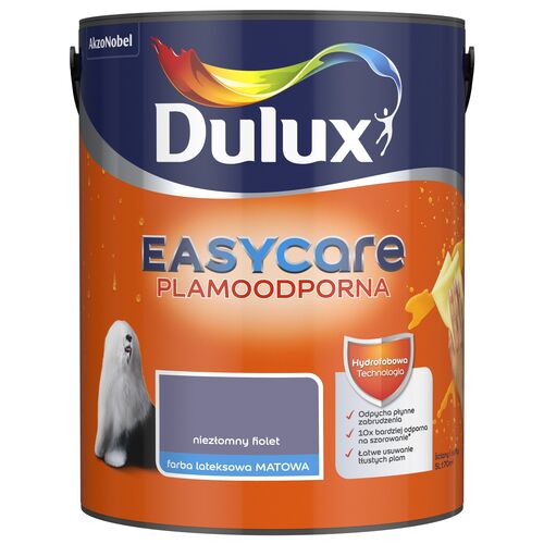 Farba lateksowa EasyCare Plamoodporna Niezłomny Fiolet 5 l Dulux