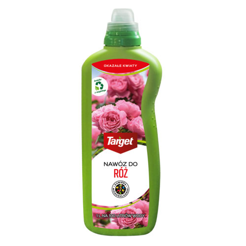 Nawóz w płynie okazałe kwiaty do róż 1 l Target
