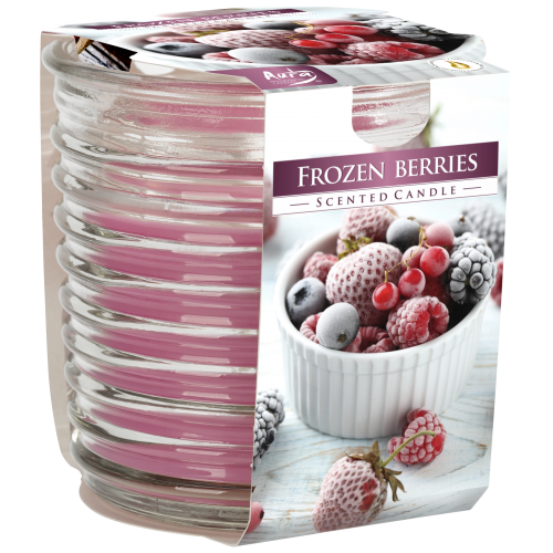 Świeca zapachowa w szkle SNW80 mrożone jagody Bispol
