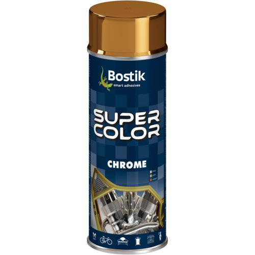 Lakier w aerozolu chrom 400 ml chrom złoty