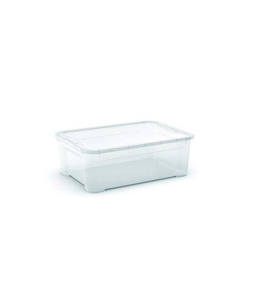Pojemnik z przykrywką T box transparentny 32 l