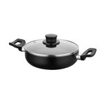 Garnek aluminiowy niski Calina z pokrywką Calina 20 cm 1,6 l