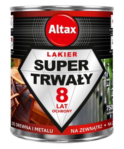 Lakier super trwały 0,75 l mat Altax