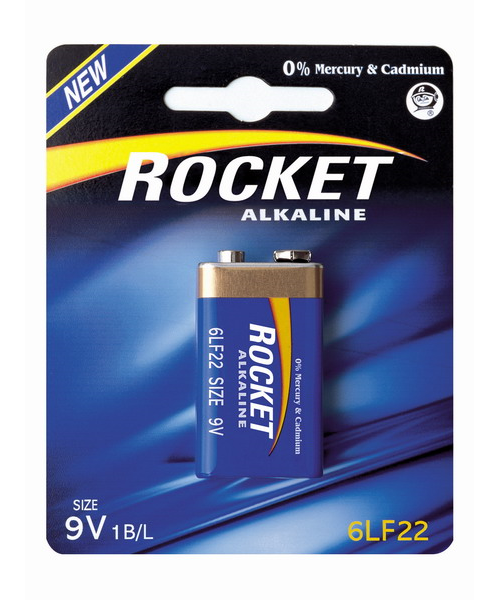 Bateria ROCKET 6LF22 1 sztuka