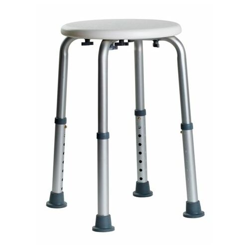 Taboret okrągły "Pro" Biały
