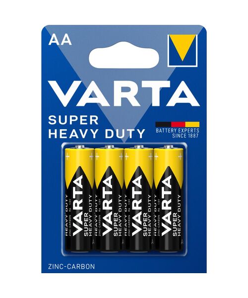 Baterie paluszki Superlife AA R6P Blister 4 szt. VARTA