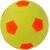 Piłka 90 mm football żółta