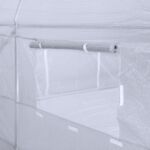 Tunel Ogrodowy 200 cm x 300 cm (6 m2) biały