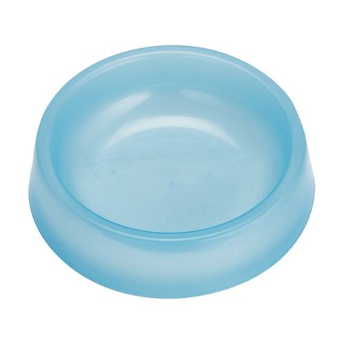 Miska dla psa kota plastikowa 0,2 l niebieska