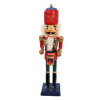 Figurka drewniana Dziadek do orzechów 30 cm