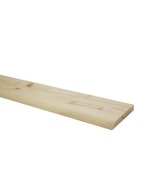 Cokół sosna/świerk 600 g, 90 x 10 x 2500 mm