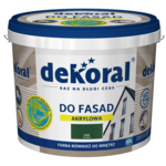 Akrylowa farba fasadowa Polinit zielony 5 l