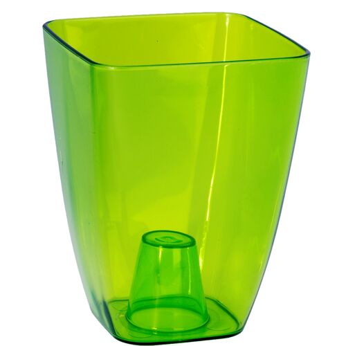 Osłonka STORCZYK 13 kwadrat transparentny zielony