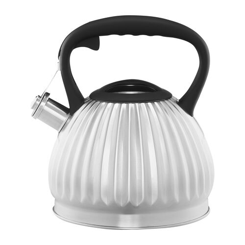 Czajnik na indukcję Curly 2,5 l srebrno-czarny