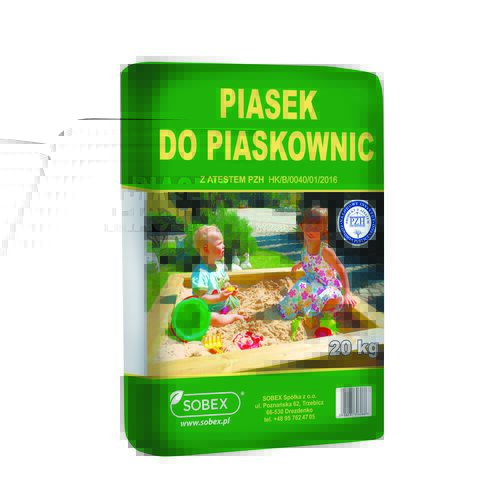 Piasek do piaskownic - worek 20 kg