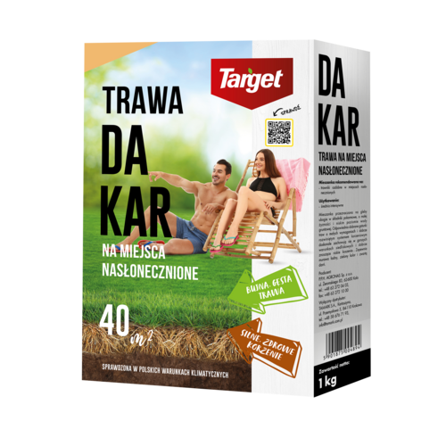 Trawa Dakar na miejsca nasłonecznione 1 kg Target