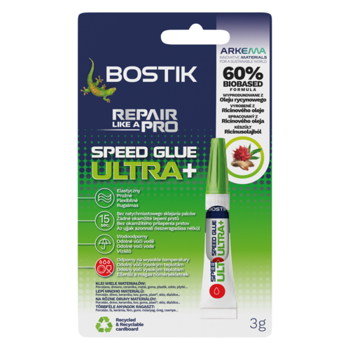 Klej SPEED GLUE ULTRA+ 3 g BOSTIK