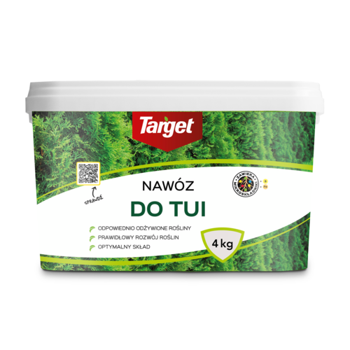 Nawóz granulowany do tui 4 kg Target
