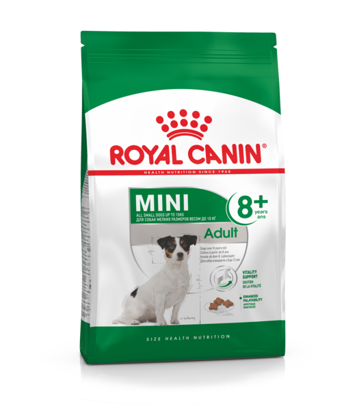 Karma dla psów MINI ADULT 8+ 2 kg ROYAL CANIN
