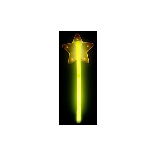 Różdżka fluorescencyjna glow stick 27 cm żółty