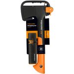 Zestaw siekiera uniwersalna X7 + ostrzałka Xsharp Fiskars